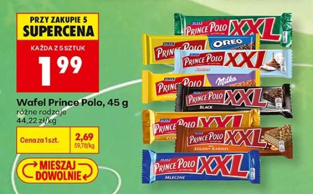 Wafel Prince Polo, 45 g