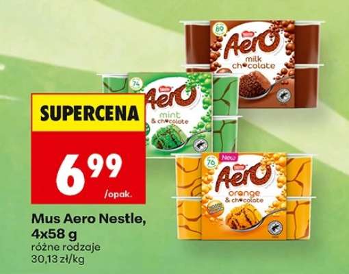 Mus Aero Nestle, 4x58 g