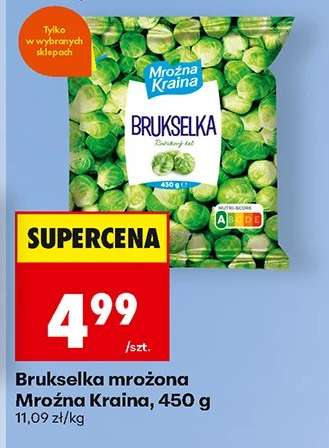 Brukselka mrożona Mroźna Kraina, 450 g