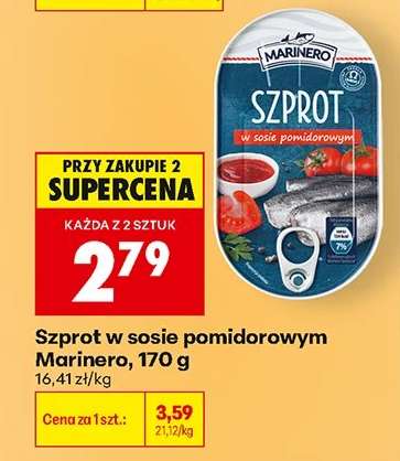Szprot w sosie pomidorowym Marinero 170 g