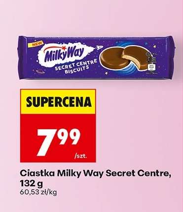 Ciastka Milky Way Secret Centre, 132 g