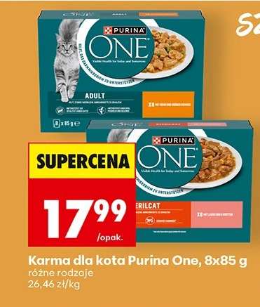 Karma dla kota Purina One, 8x85 g