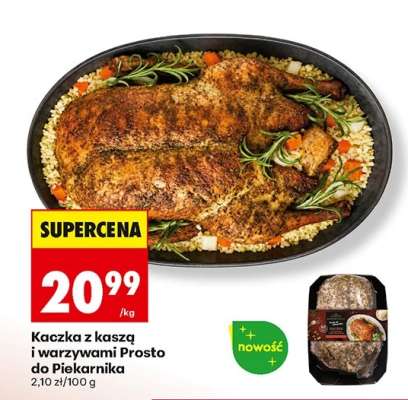Kaczka z kaszą i warzywami Prosto do Piekarnika