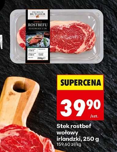Stek rostbef wołowy irlandzki, 250 g