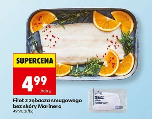 Filet z zębacza smugowego bez skóry Marinero