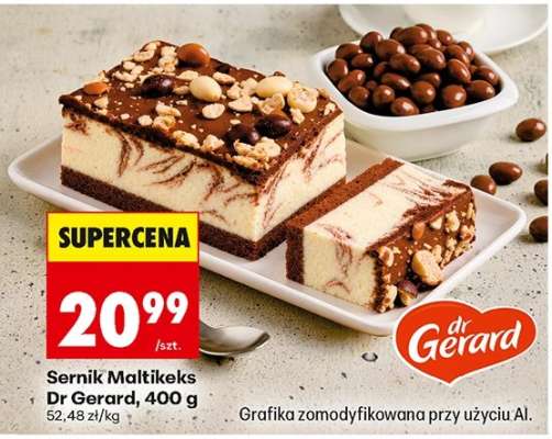 Sernik Maltikeks Dr Gerard, 400 g