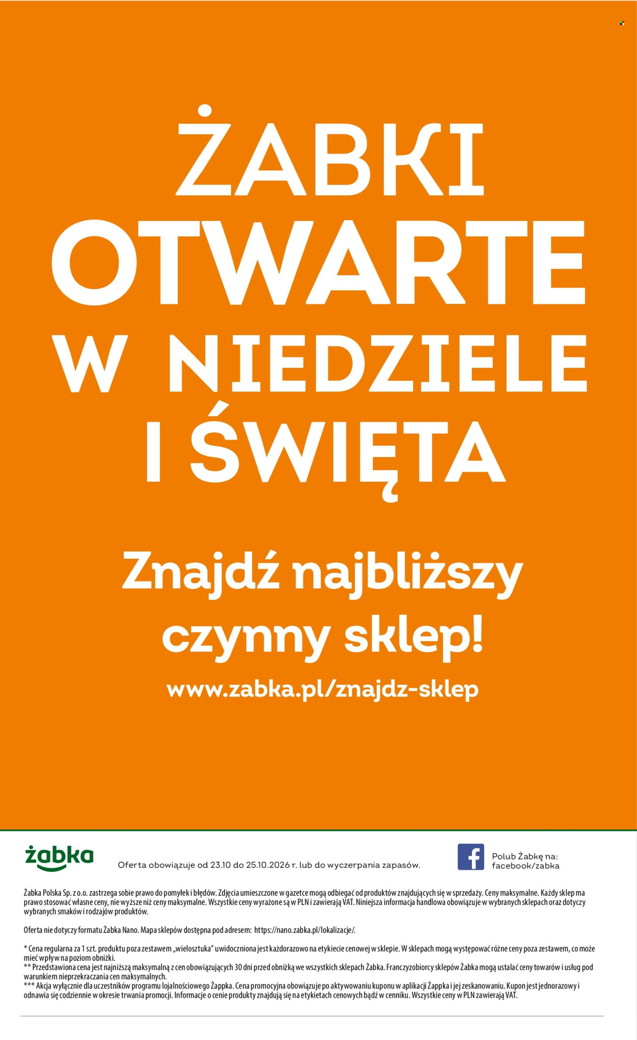 Gazetka Żabka - 23.10.2026 - 25.10.2026. Strona 8