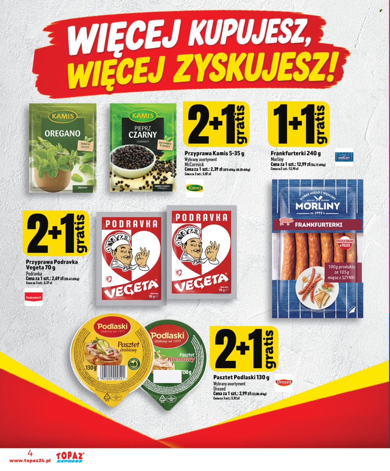 Gazetka Topaz - 22.10.2026 - 28.10.2026. Strona 4