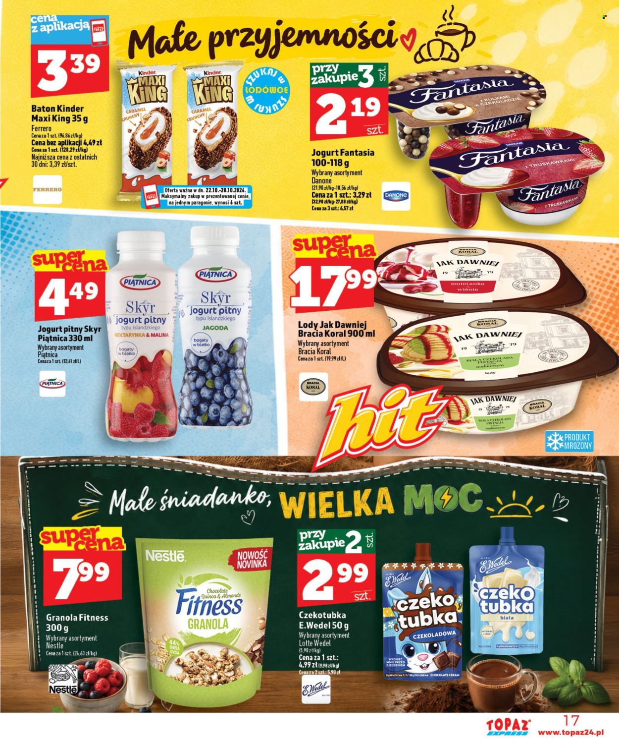 Gazetka Topaz - 22.10.2026 - 28.10.2026. Strona 17