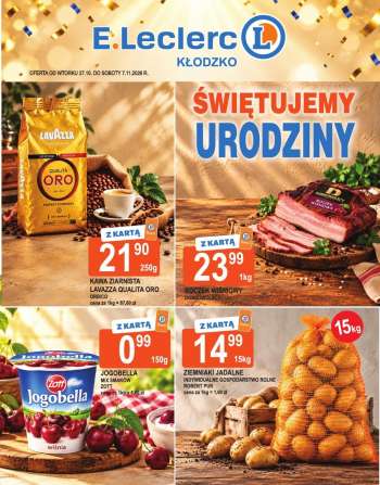 Gazetka E.Leclerc - 26.10.2026 - 7.11.2026.