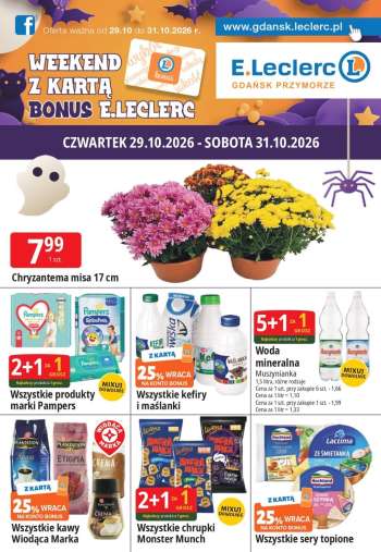 Gazetka E.Leclerc - 29.10.2026 - 31.10.2026.