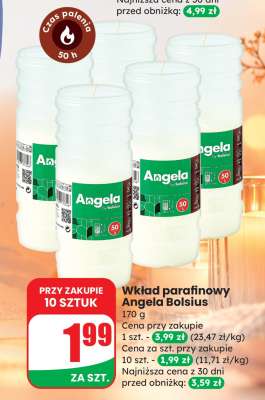 Wkład parafinowy Angela Bolsius