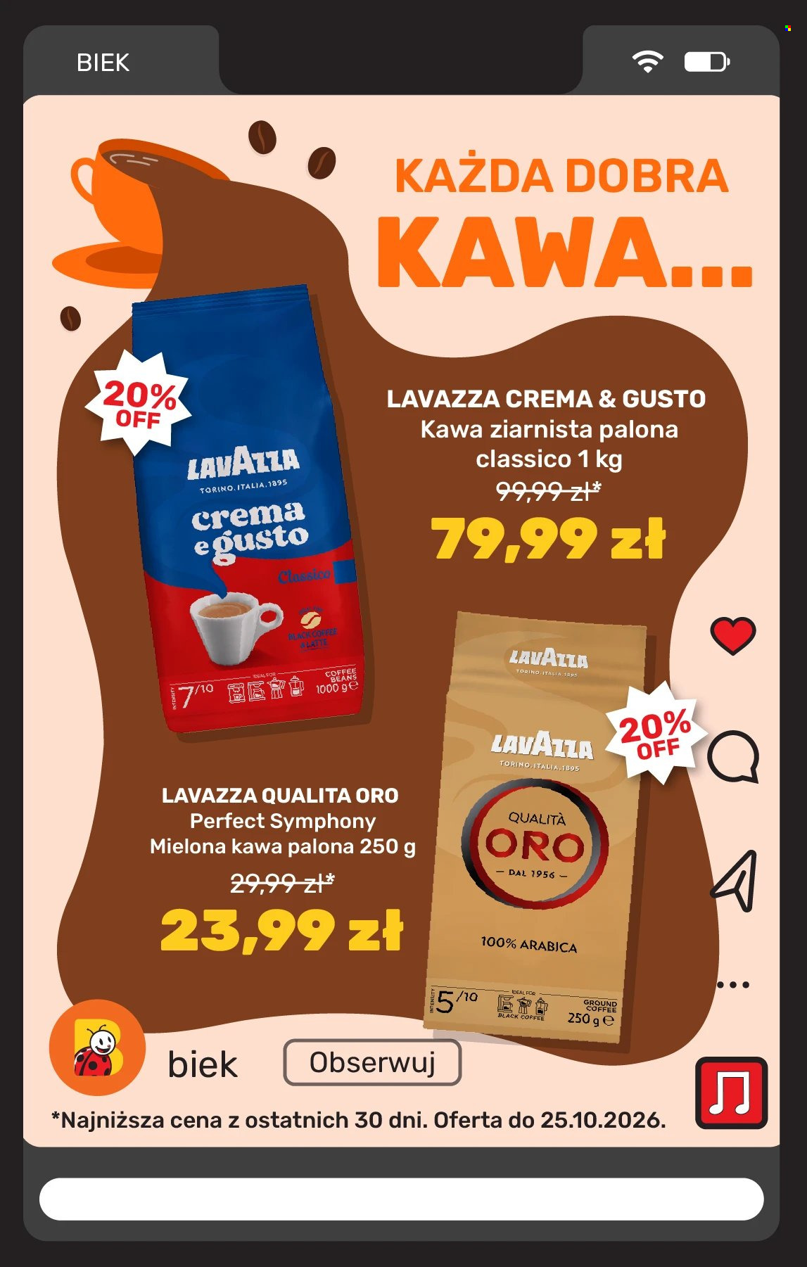 Gazetka Biedronka - 23.10.2026 - 25.10.2026. Strona 12
