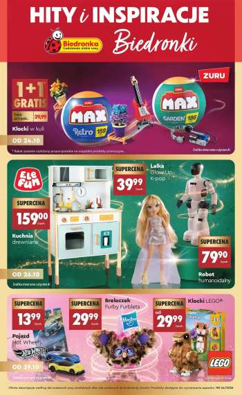 Gazetka Biedronka - 24.10.2026 - 10.11.2026.