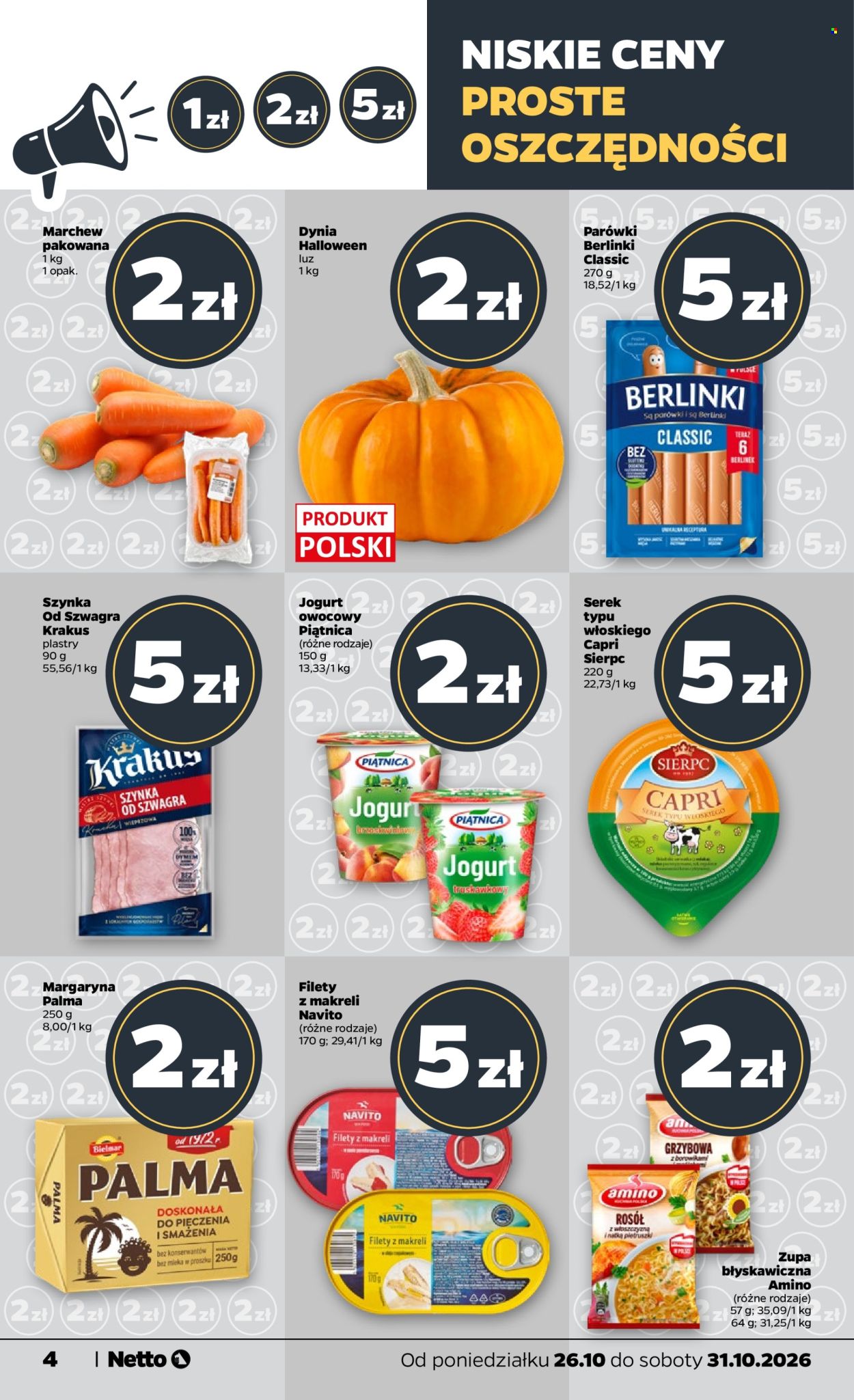 Gazetka Netto - 26.10.2026 - 31.10.2026. Strona 4
