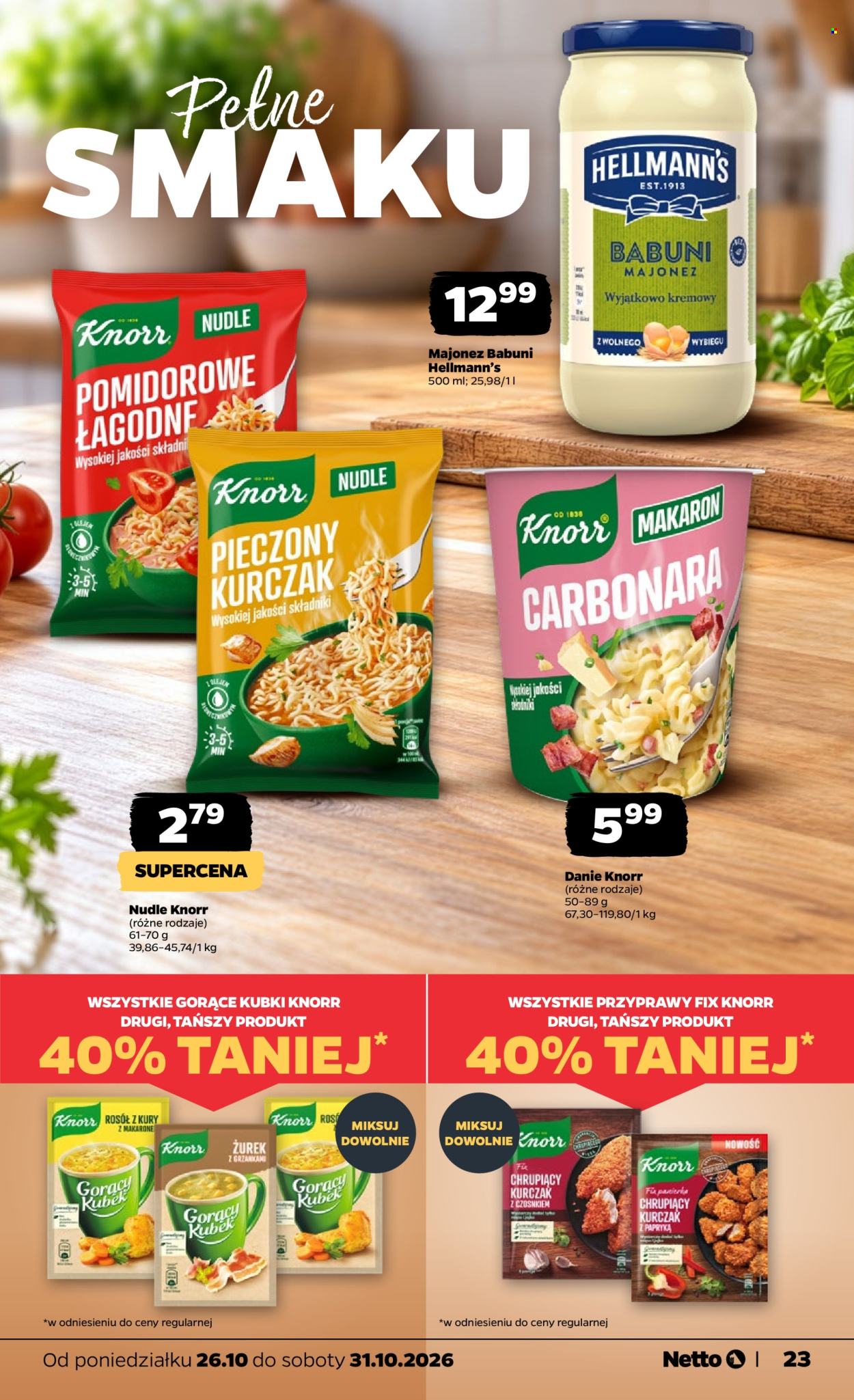 Gazetka Netto - 26.10.2026 - 31.10.2026. Strona 23