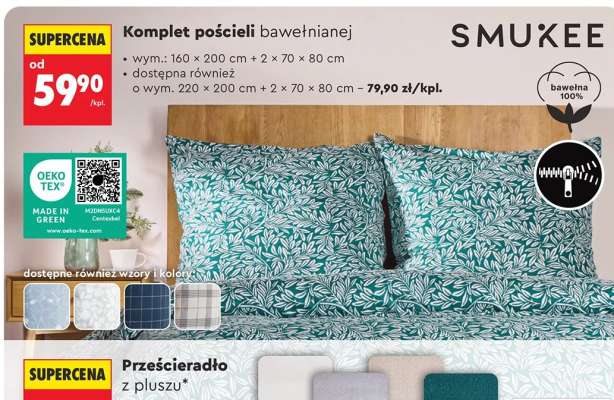 Komplet pościeli bawełnianej