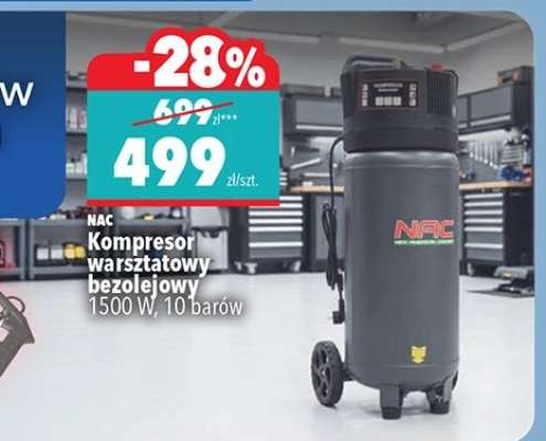 Kompresor warsztatowy bezolejowy