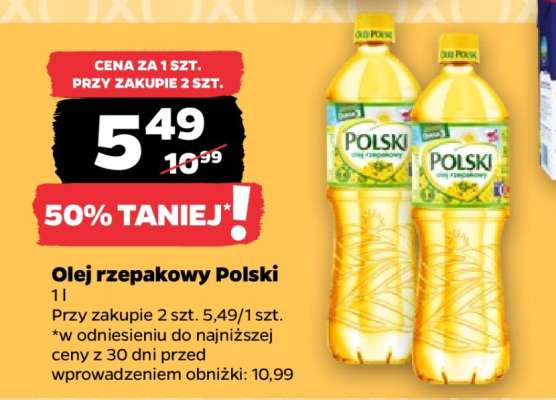 Olej rzepakowy Polski
