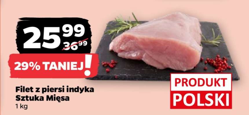 Filet z piersi indyka