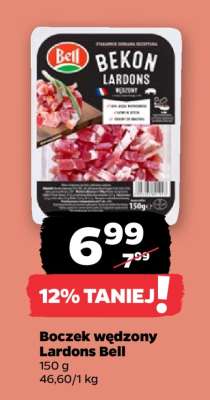 Boczek wędzony Lardons Bell