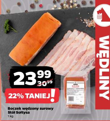 Boczek wędzony surowy Stół Sołtysa
