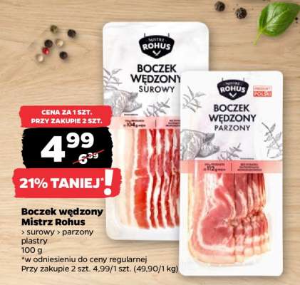 Boczek wędzony Mistrz Rohus