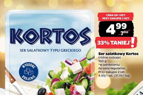 Ser Sałatkowy Kortos