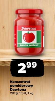 Koncentrat pomidorowy Dawtona