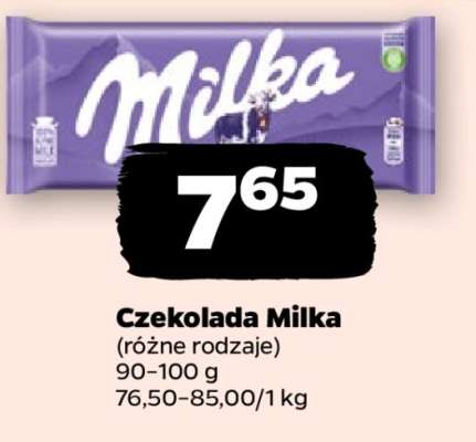 Czekolada MILKA