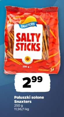 Paluszki solone Snaxters
