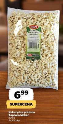 Kukurydza prażona Popcorn Makar