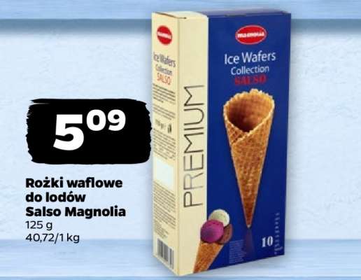 Rożki waflowe do lodów Salso Magnolia