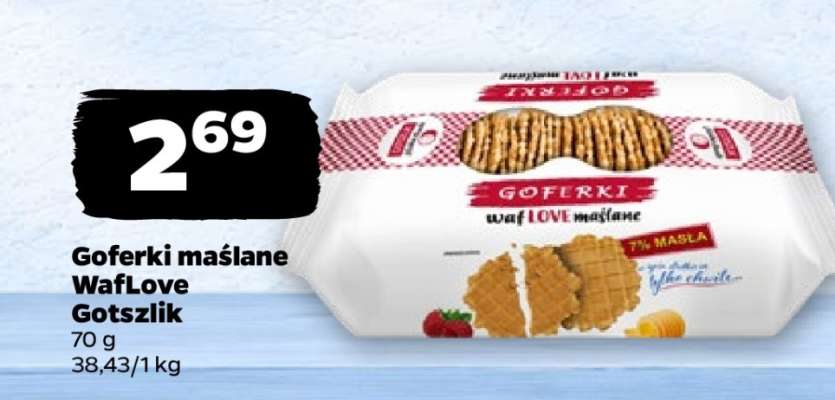 Goferki maślane wafLOVE Gotszlik