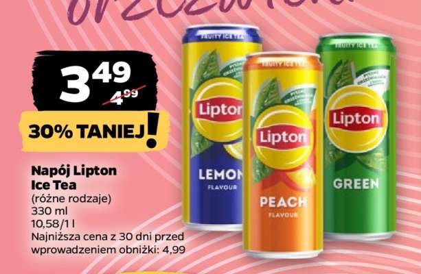 Napój Lipton Ice Tea