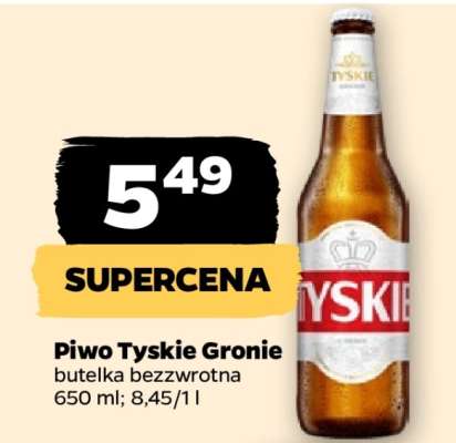 Piwo TYSKIE GRONIE
