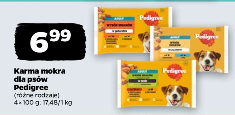 Karma mokra dla psów Pedigree