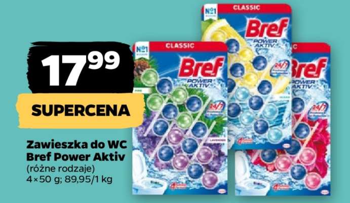 Zawieszka do WC Bref Power Aktiv