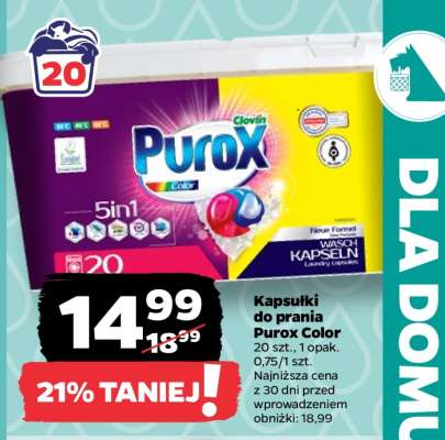 Kapsułki do prania Purox Color