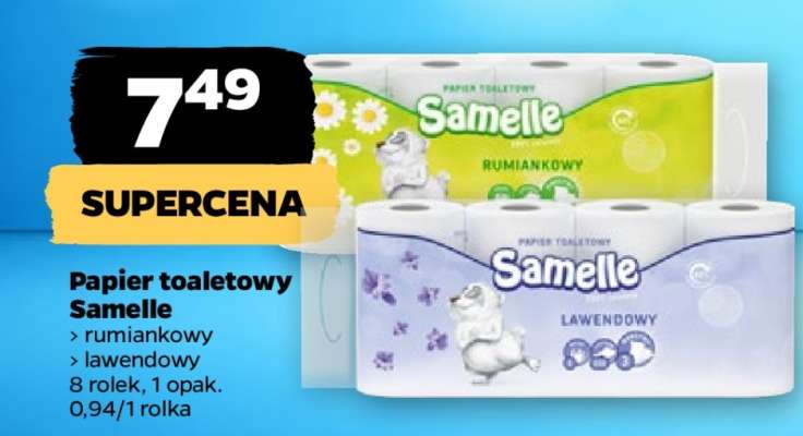 Papier toaletowy Samelle