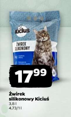 Żwirek silikonowy Kiciuś