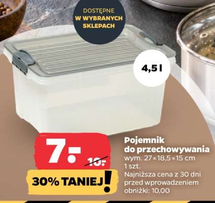 Pojemnik do przechowywania