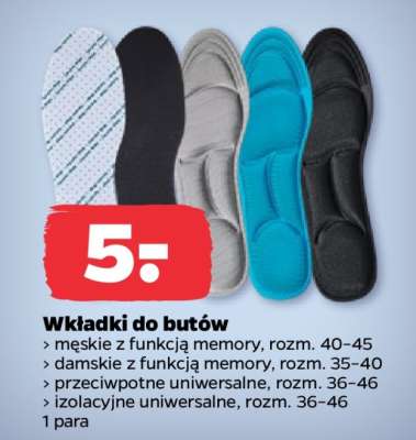 Wkładki do butów