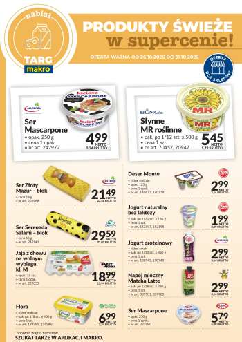 Gazetka Makro - 26.10.2026 - 31.10.2026.