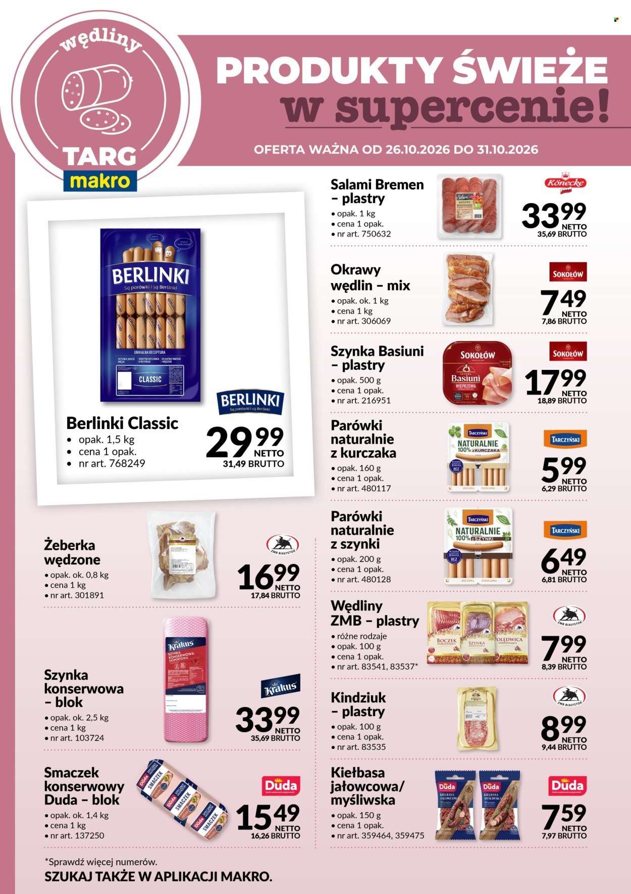 Gazetka Makro - 26.10.2026 - 31.10.2026. Strona 3