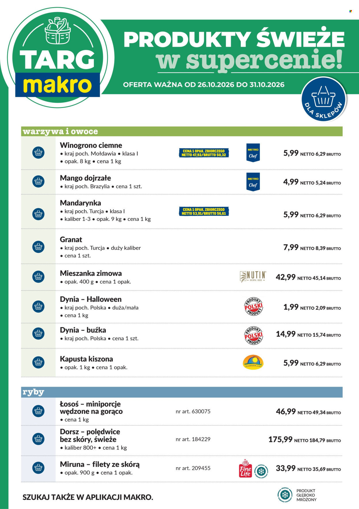 Gazetka Makro - 26.10.2026 - 31.10.2026. Strona 6