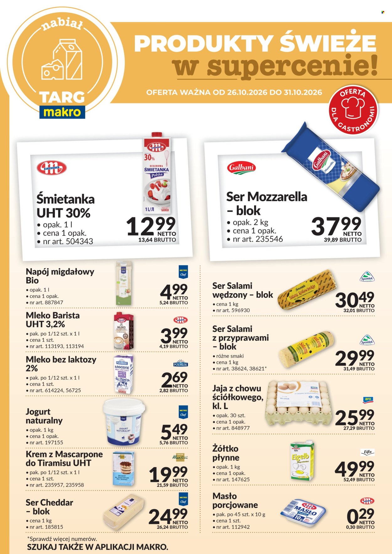 Gazetka Makro - 26.10.2026 - 31.10.2026. Strona 3