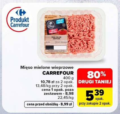 Mięso mielone wieprzowe Carrefour
