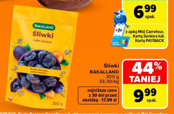 Śliwki BAKALLAND