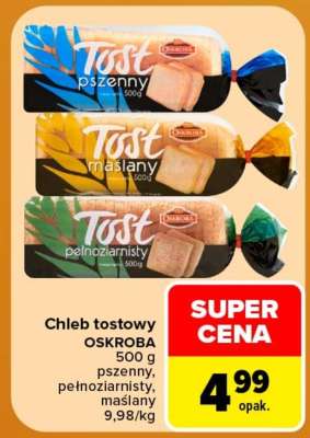 Chleb tostowy OSKROBA